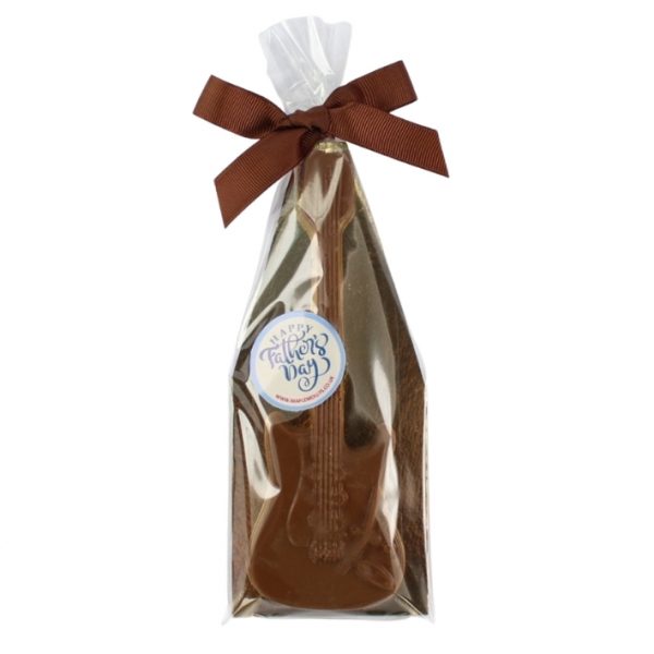 Electric Guitar Shaped Chocolate Bar