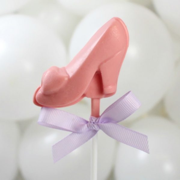 Cinderella Shoe Chocolate Lollipops - Image 2