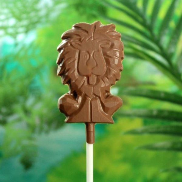 Lion Chocolate Lollipops