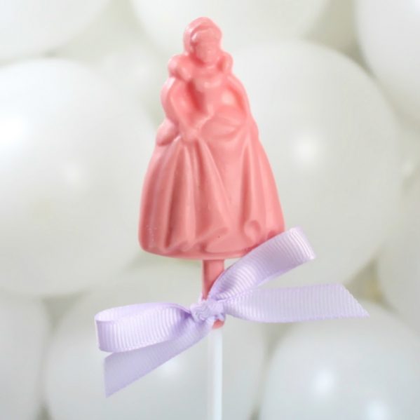 Princess Chocolate Lollipops