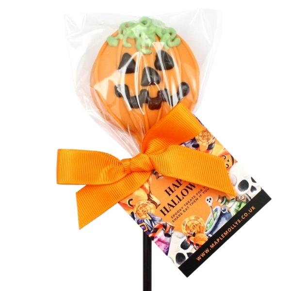 Pumpkin Orange Chocolate Oreo Pop - Image 2