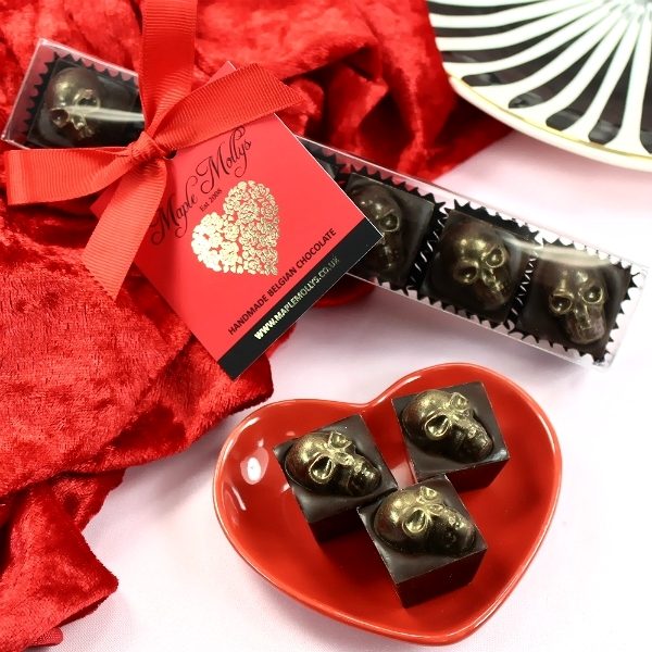 I Love You To Death - Dark Chocolate Skull Caramels - Image 2