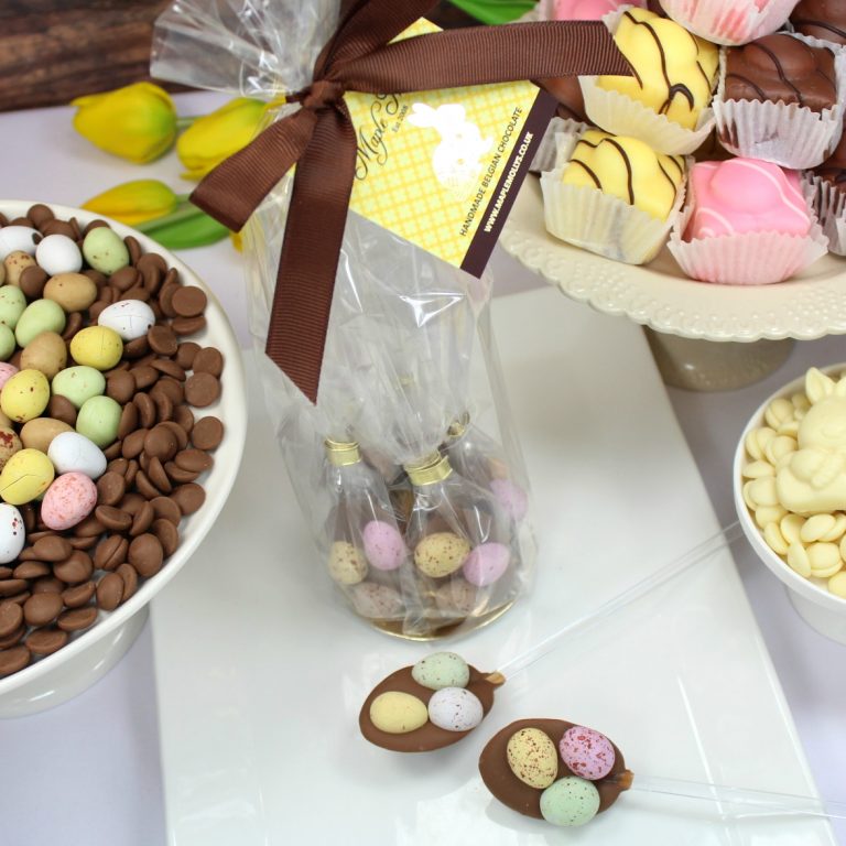 Easter Mini Egg Chocolate Spoon Gift Bag