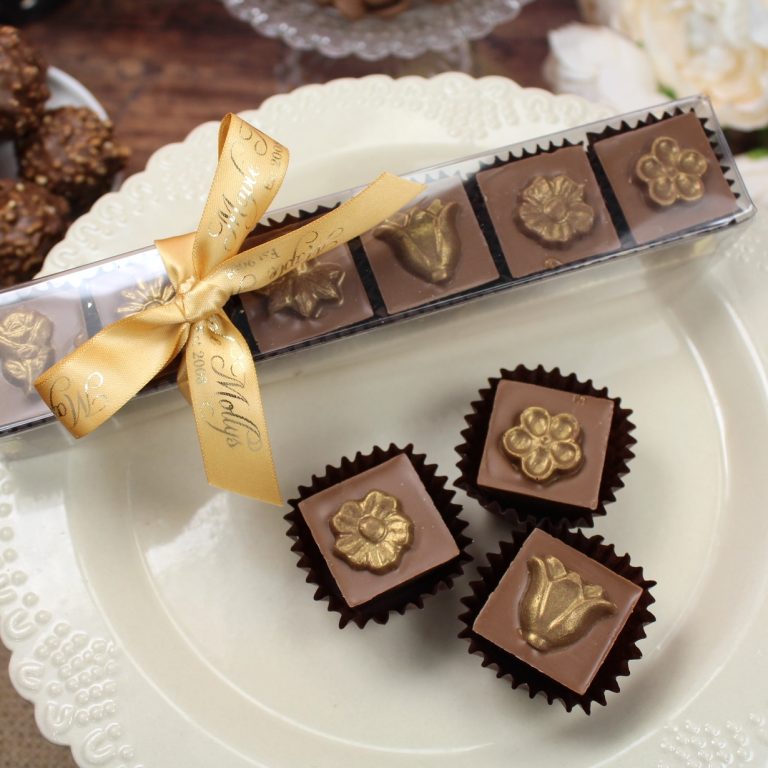 Gift Box Milk Chocolate Floral Caramels