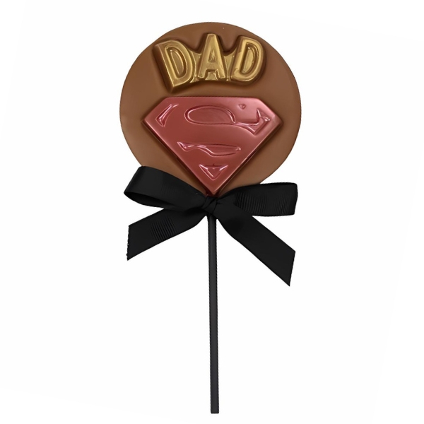 Super Dad Large Chocolate Lollipop