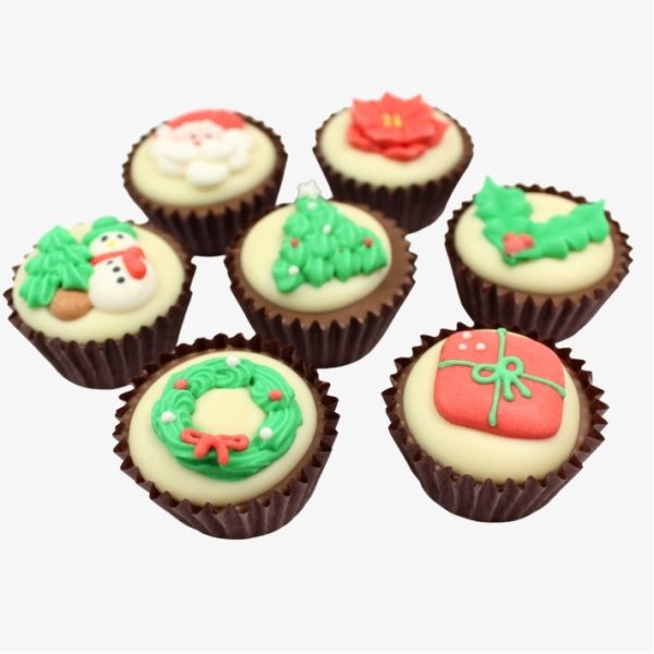 Christmas Chocolate Mini Cupcake