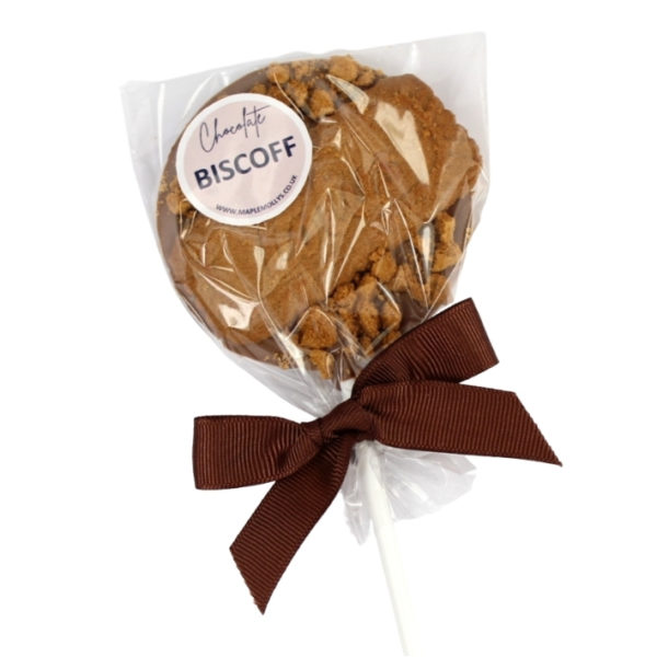 Biscuit Topped Lollipop Biscoff
