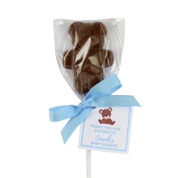 Teddy Bear Shaped Chocolate Lollipops - Image 3