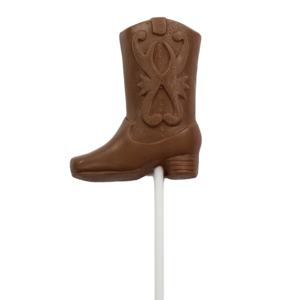 Cowboy Boot Chocolate Lollipops
