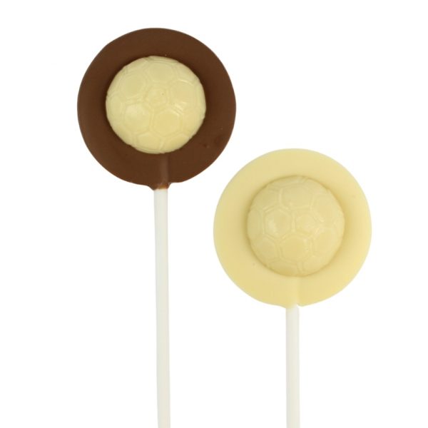 Football Round Sprinkled Chocolate Lollipops - Image 6