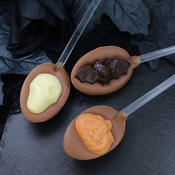 Halloween Gift Bag Solid Chocolate Spoons
