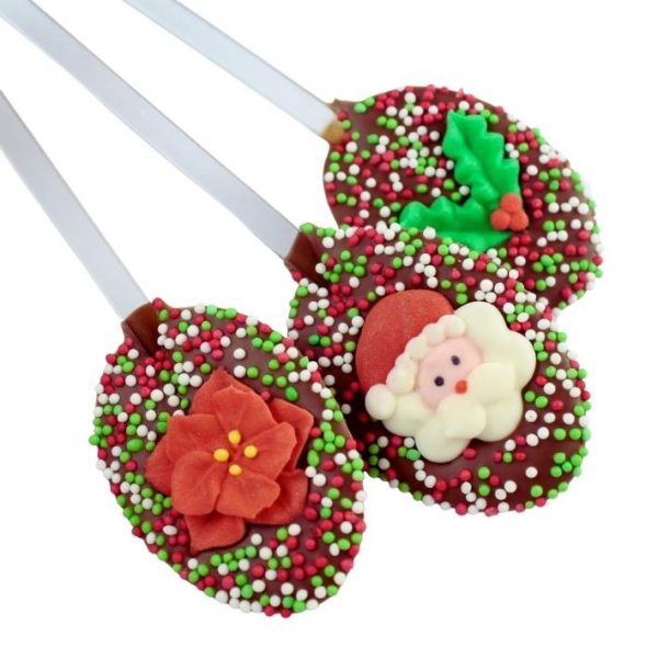 Christmas Chocolate Spoon