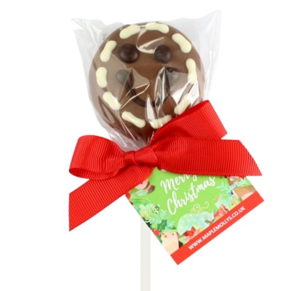Christmas Gingerbread Man Chocolate Oreo Pop - Image 2