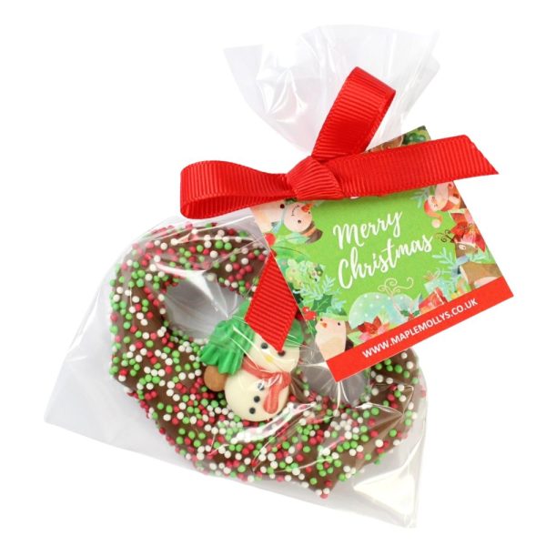 Christmas Chocolate Covered Pretzel