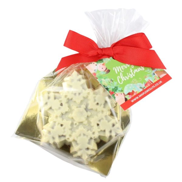 Kinderella Filled Christmas Chocolate Snowflake