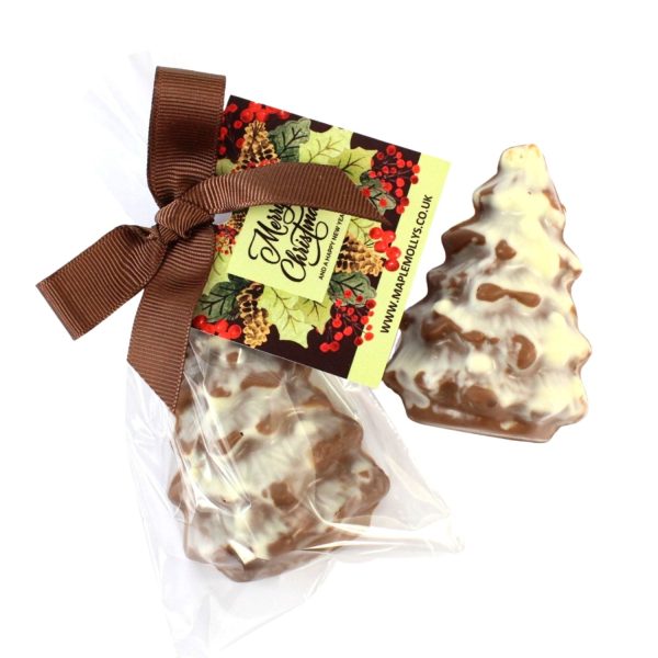 Chocolate Biscoff Filled Christmas Tree