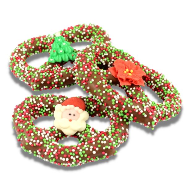 Christmas Chocolate Covered Pretzel - Image 2