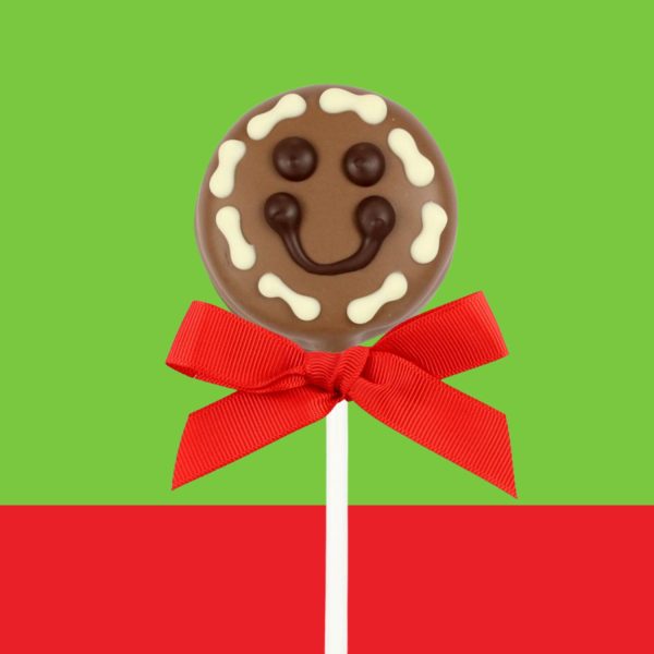 Christmas Gingerbread Man Chocolate Oreo Pop