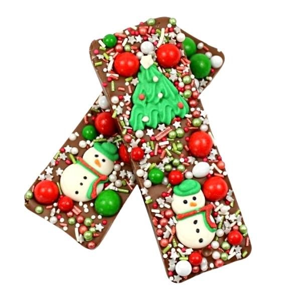 Mini Christmas Chocolate Bar