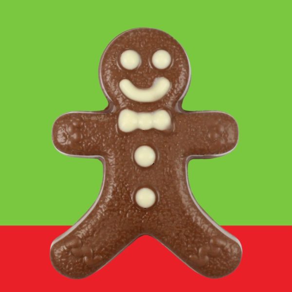 Chocolate Honeycomb Christmas Gingerbread Man