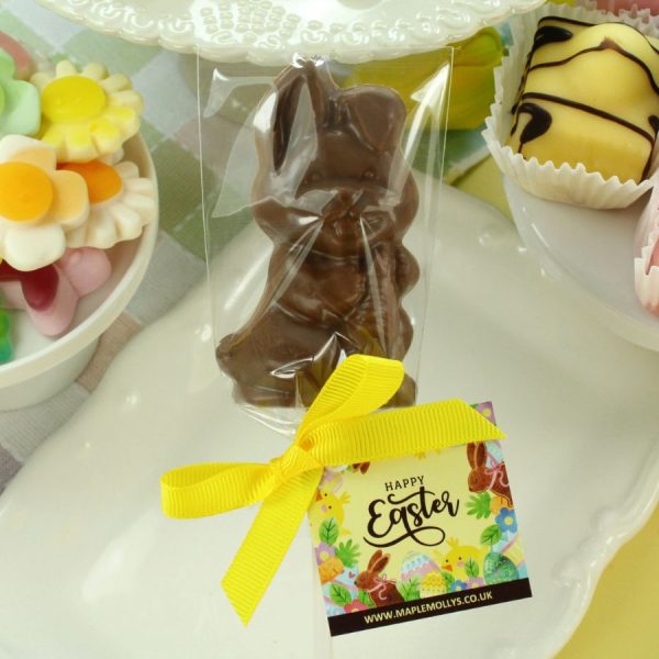 Bunny With Carrot Chocolate Lollipop - Image 2