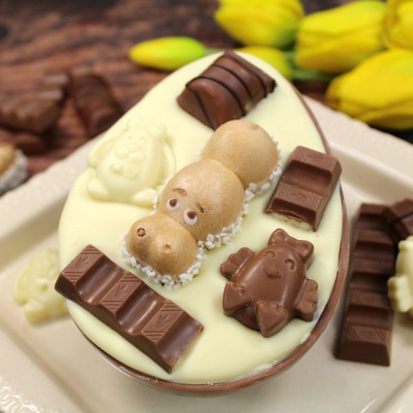 Easter Stuffed Chocolate Egg Kinder