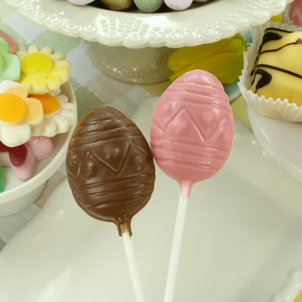 Easter Small Egg Chocolate Lollipop