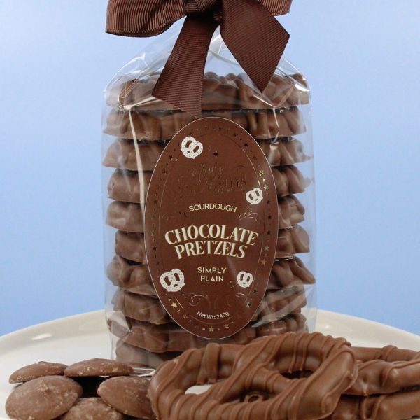 Gourmet Milk Chocolate Covered Pretzels