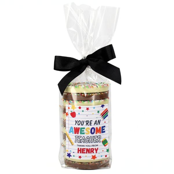 You're An Awesome Teacher Personalised Chocolate Jazzies Bag