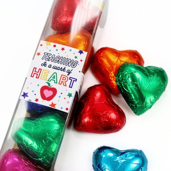 Teaching Is A Work Of Heart Chocolate Gift Box - Image 2