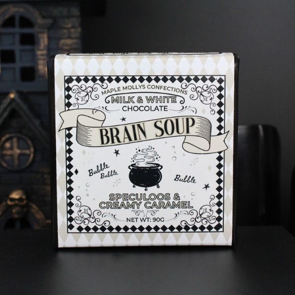 Brain Soup Speculoos & Caramel Filled Chocolate Brain - Image 5