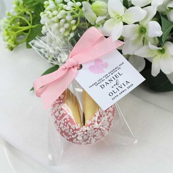 Chocolate Fortune Cookie Wedding Favours - Image 5