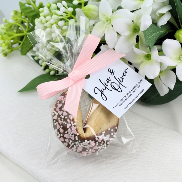 Chocolate Fortune Cookie Wedding Favours - Image 7