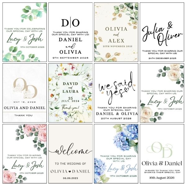 Chocolate Fortune Cookie Wedding Favours - Image 11