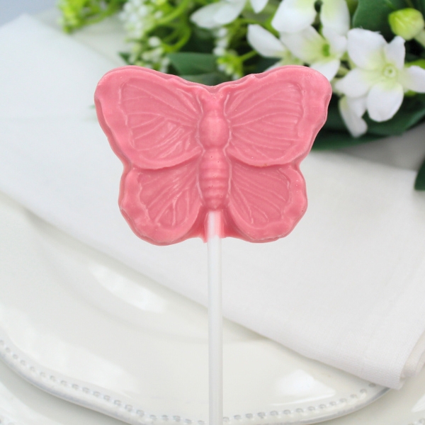 Butterfly Shaped Chocolate Lollipops - Image 2