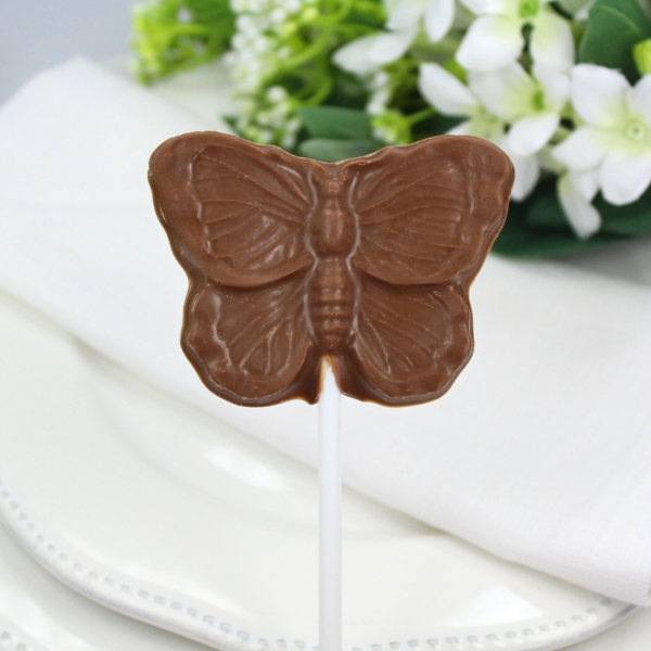 Butterfly Shaped Chocolate Lollipops - Image 3