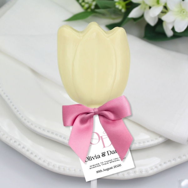 Large Tulip Chocolate Lollipops