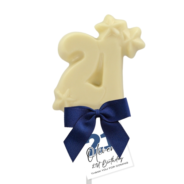 NUMBER CHOCOLATE LOLLIPOPS