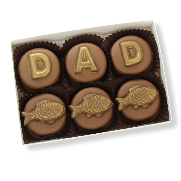 Dad Fishing Chocolate Oreo Gift Box