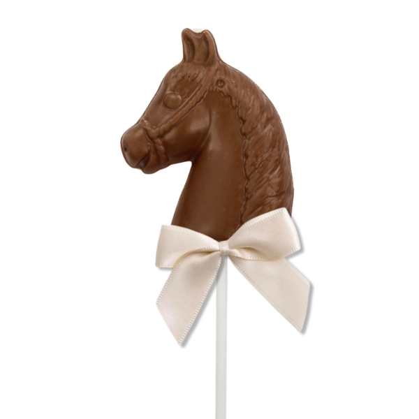 Horse Shaped Chocolate Lollipops