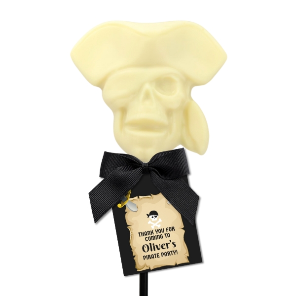 Skull Pirate Chocolate Lollipops - Image 3