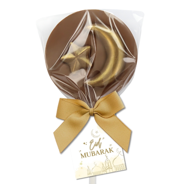 Eid Mubarak Ramadan Chocolate Lollipops