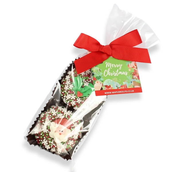 Christmas Chocolate Covered Oreo Gift Bag
