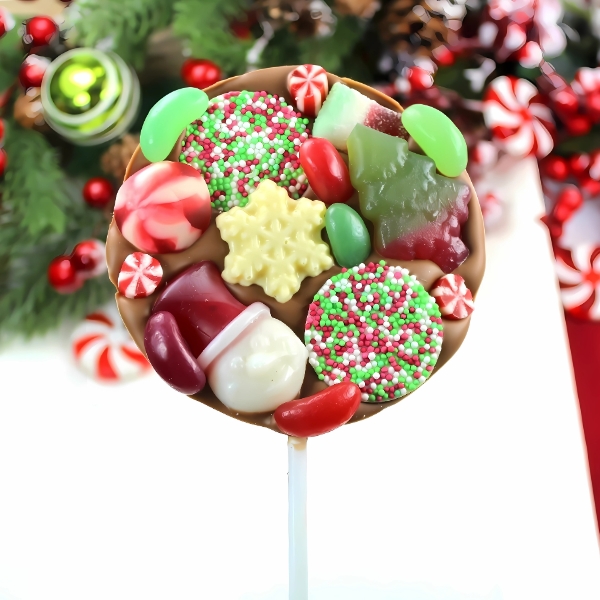 Christmas Sweet Loaded Chocolate Lollipop