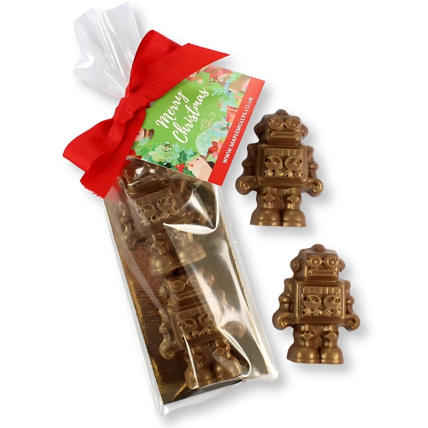 Popping Candy Milk Chocolate Robots