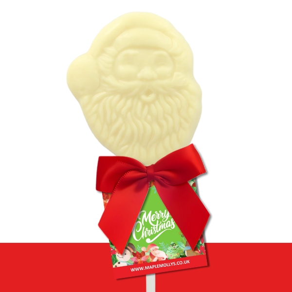 Santa Face Chocolate Lollipop
