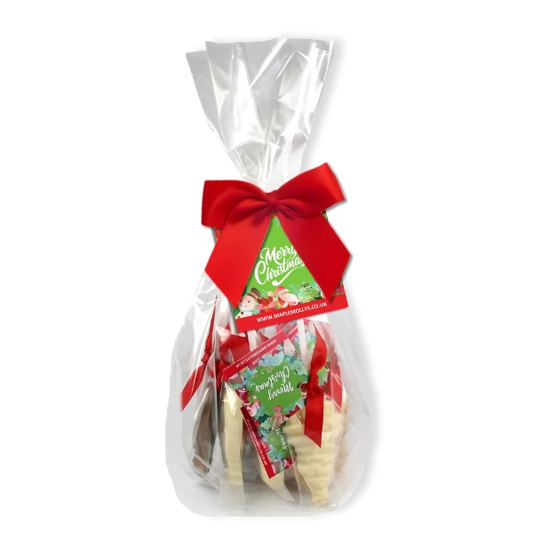 Christmas Chocolate lollipop Gift Bag